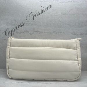 🫧 $2 Ulta Beauty Cream Cosmetic Bag